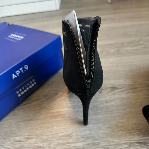 Apartment 9 Kohl's Women's Open Toe High Heels - Knowledge - Black - Size 8.5 - Picture 6 of 7